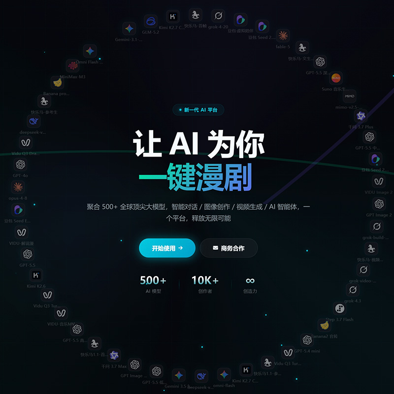 AI创意工作流方版视觉示例